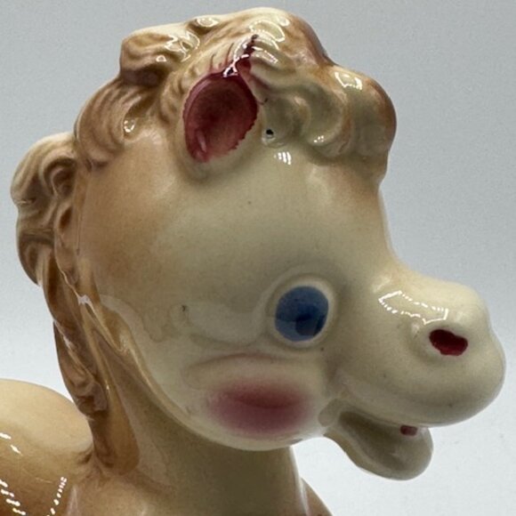 Vintage Kitsch 1950's "Frisky The Pony" Ceramic Figurine Rempel Enterprises USA - Picture 7 of 8